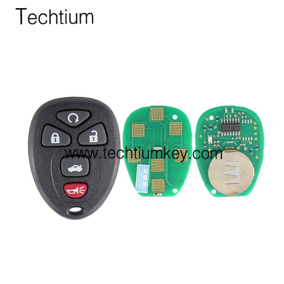 433Mhz FCC:OUC60221 5 button remote key for Cadillac